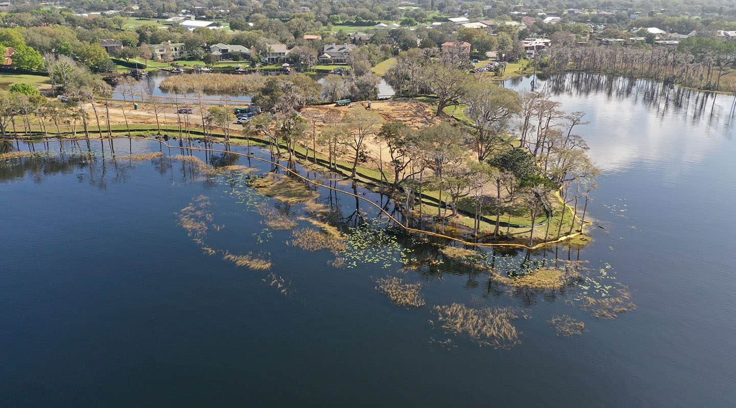 Drone photography of Orlando