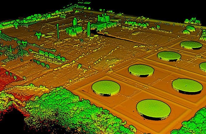 Drone LiDAR inspection