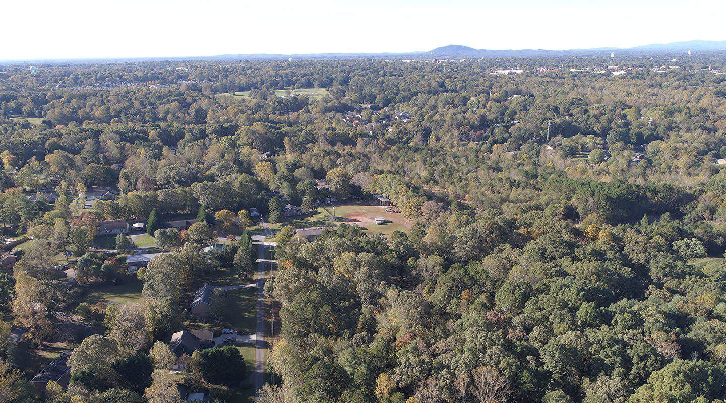 Drone videography of a site in North Carolina