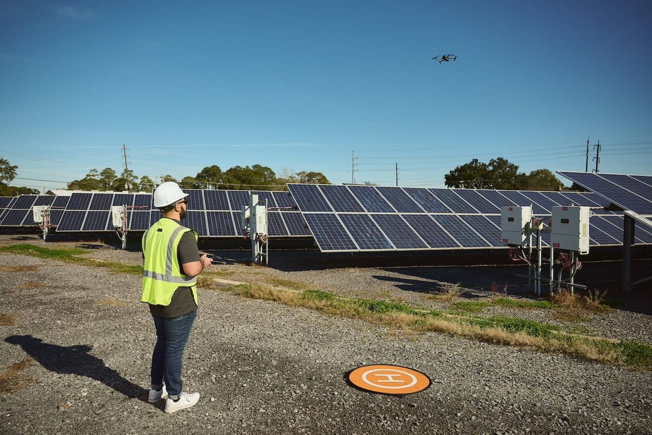 drone solar