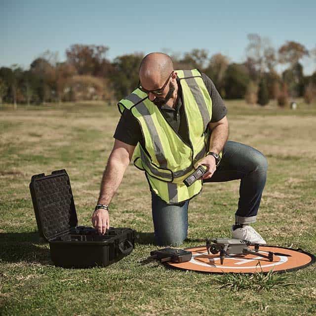 drone man vest premium