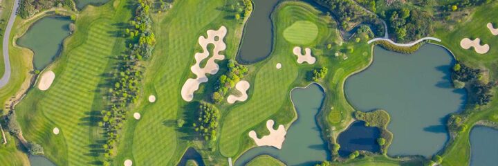 Golf Course and Drones