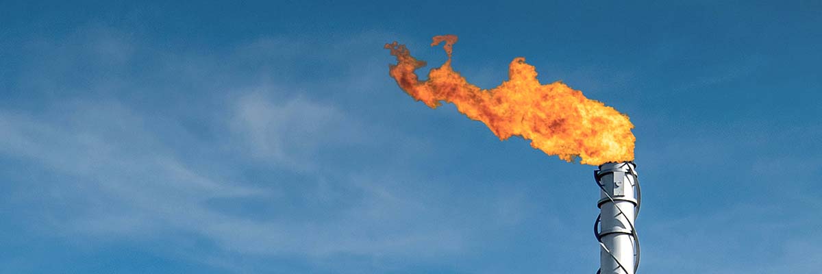 drones in flare stacks