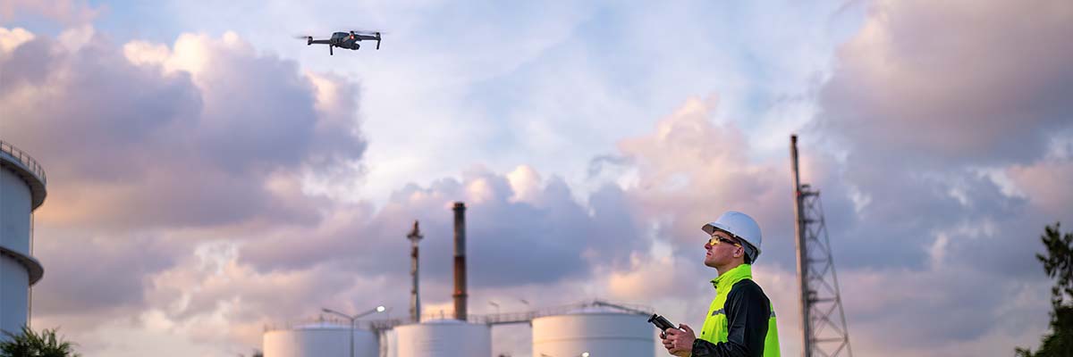 Oil & gas drone inspection data