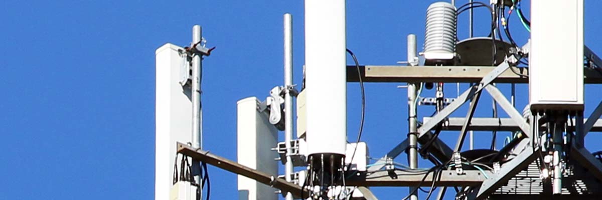What drones inspect on cell towers